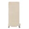 Flash Furniture Bright Beginnings Commercial Space Saving Wooden Mobile Classroom Storage Cart, 3 Angled Shelves, Locking Caster Wheels, Kid Friendly Design, Natural MK-ME13705-GG - alternate 2